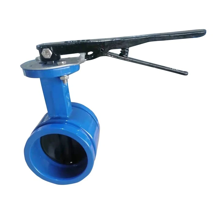 groove end butterfly valve2