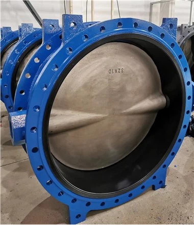 Loj Loj DN1200 Ob Chav Flanged Concentric Npauj Npaim Valve